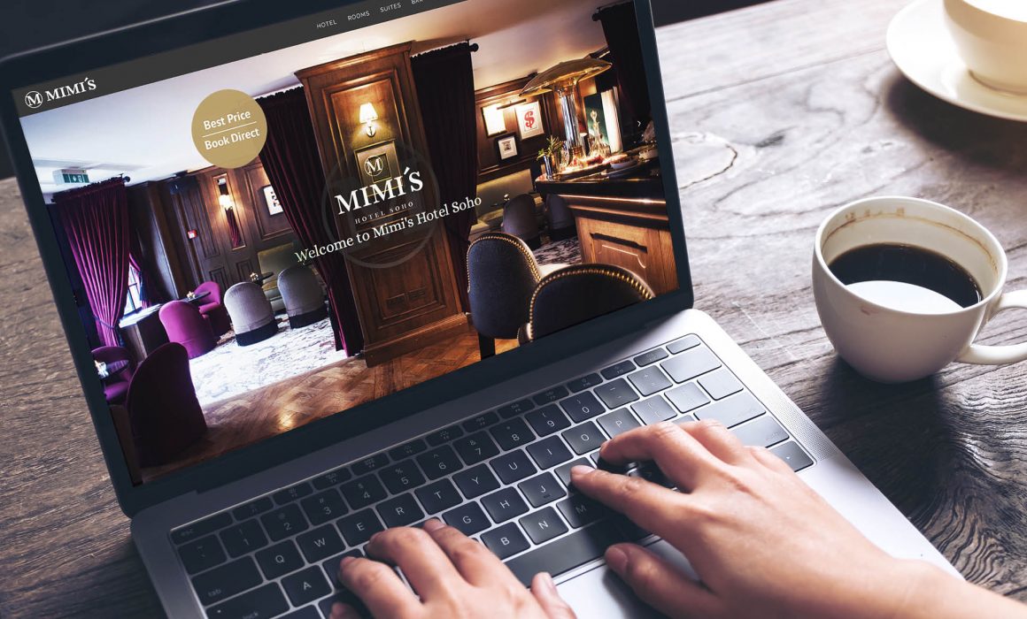 Mimi's Hotel Soho website | Independent Marketing - IM London | Hospitality and Hotel Branding | Mimi's Hotel